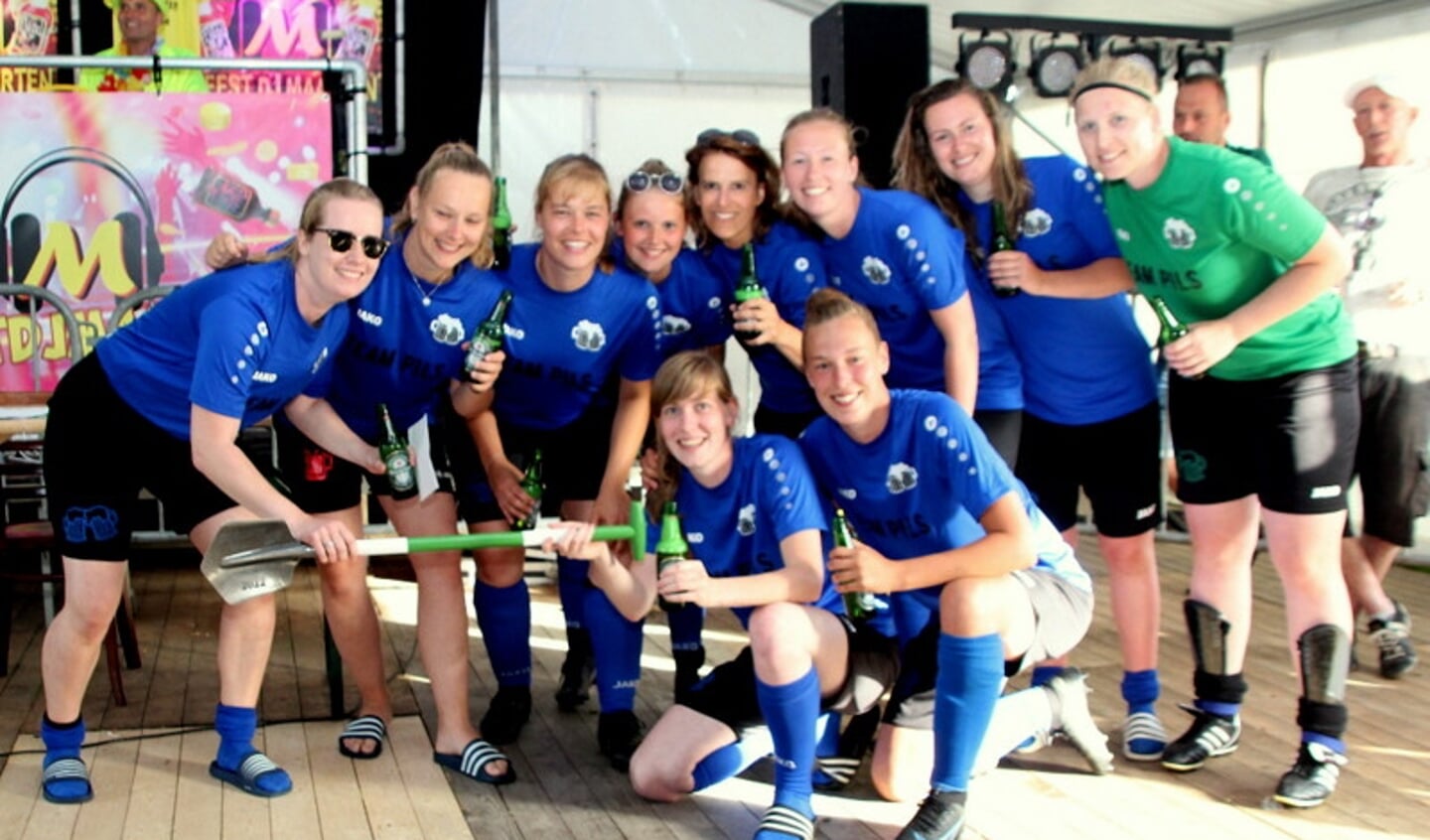 Team Pils wint bij de vrouwen