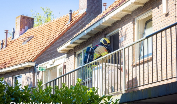 De Hattemse brandweer had het vuur snel onder controle