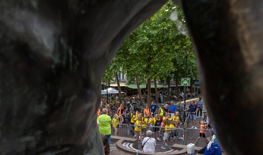 ZWOLLE - Défilé van de Zwolse Avondvierdaagse door de binnenstad.
© Pedro Sluiter Foto