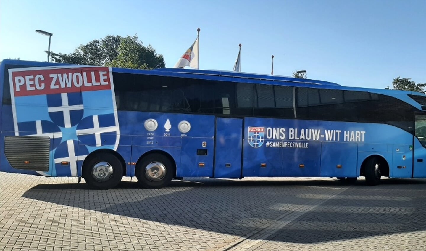 PEC Zwolle stapt in januari in de bus naar Rotterdam voor de tweede KNVB-bekerronde.
