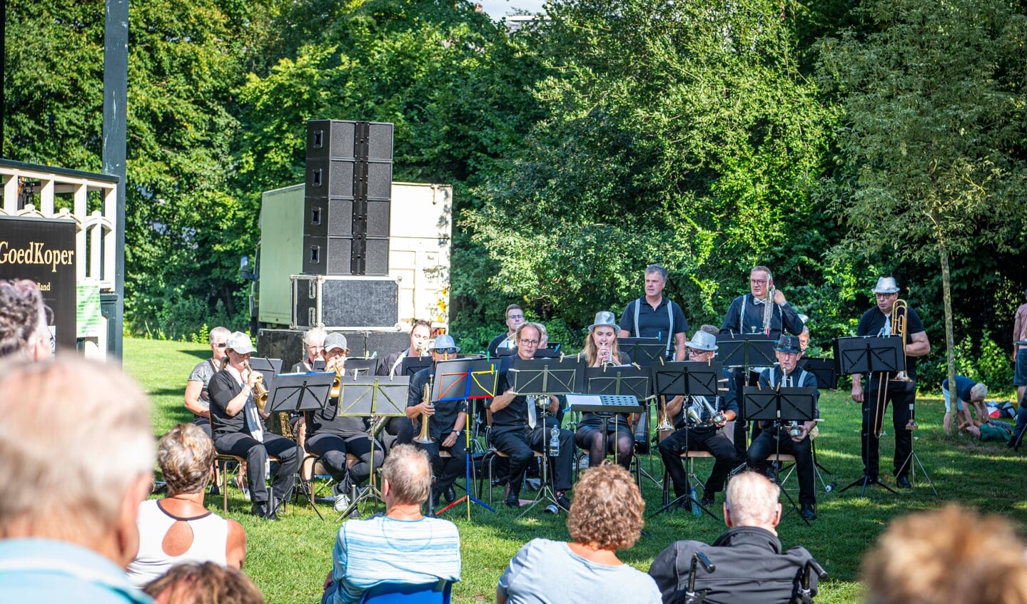 De band Goedkoper treedt zondag op tijdens Kopje Cultuur in Park Rams Woerthe