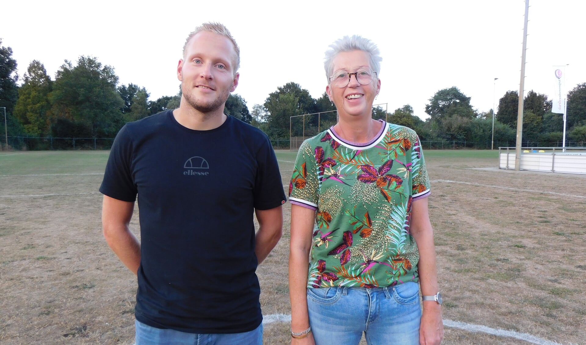 Organisatoren Martijn Strijker en Vroukje Otten