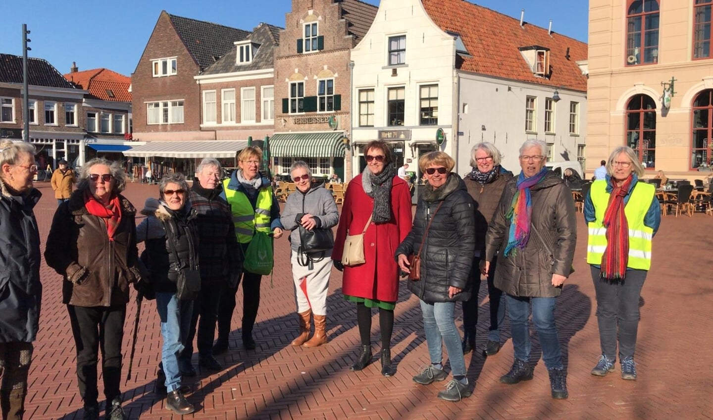 Vrouwen van Nu Steenwijk tijdens een eerdere wandeling