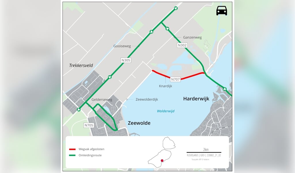 Knardijk (N707) Dag Langer Dicht - Zeewolde Actueel | Uw Huis-aan-huis ...