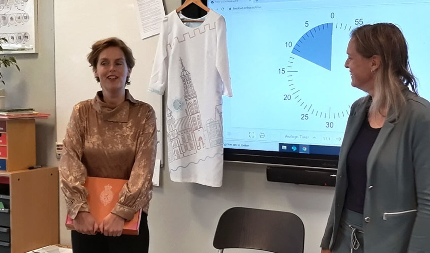 Hilde Palland & Mariëlle van Winkelen bij cbs ’De Zaaier’ aan de Hogeweg