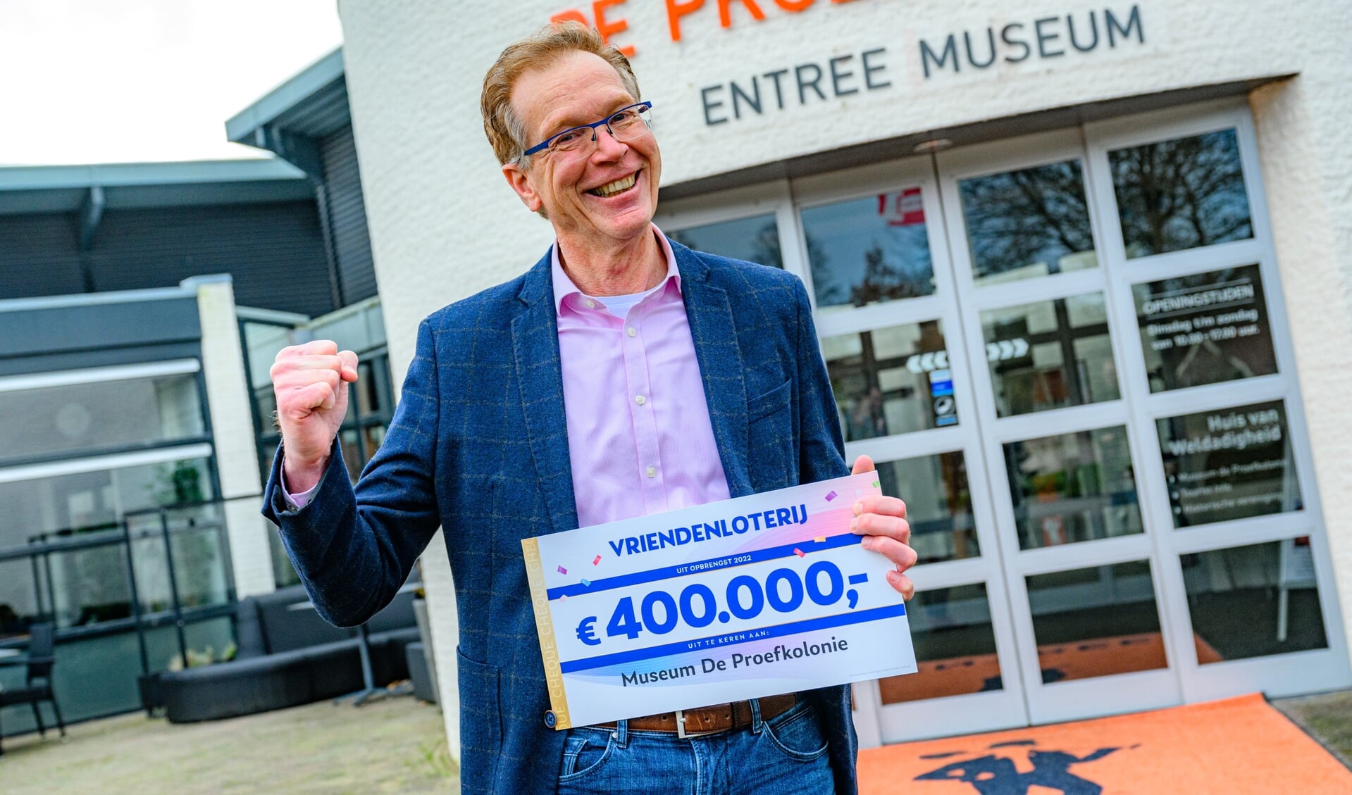 Museum de Proefkolonie ontvangt een schenking van 400.000 euro van de VriendenLoterij 