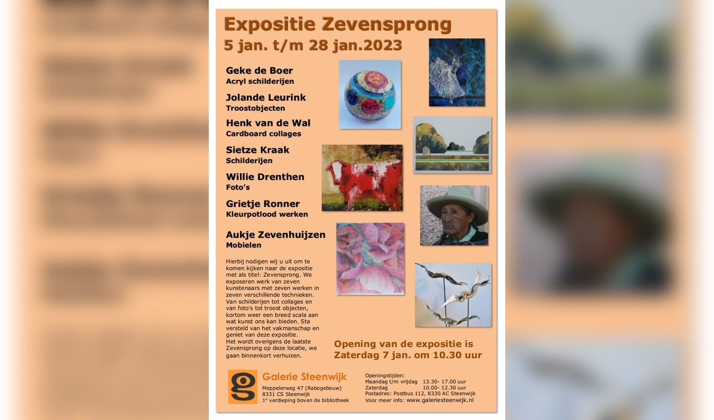 Expositie Zevensprong