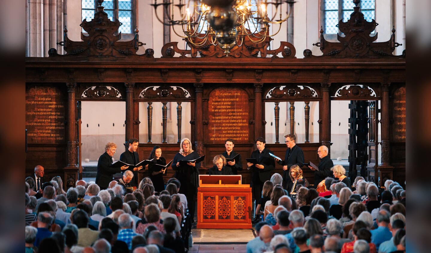Het Bach Consort tijdens een eerdere uitvoering.