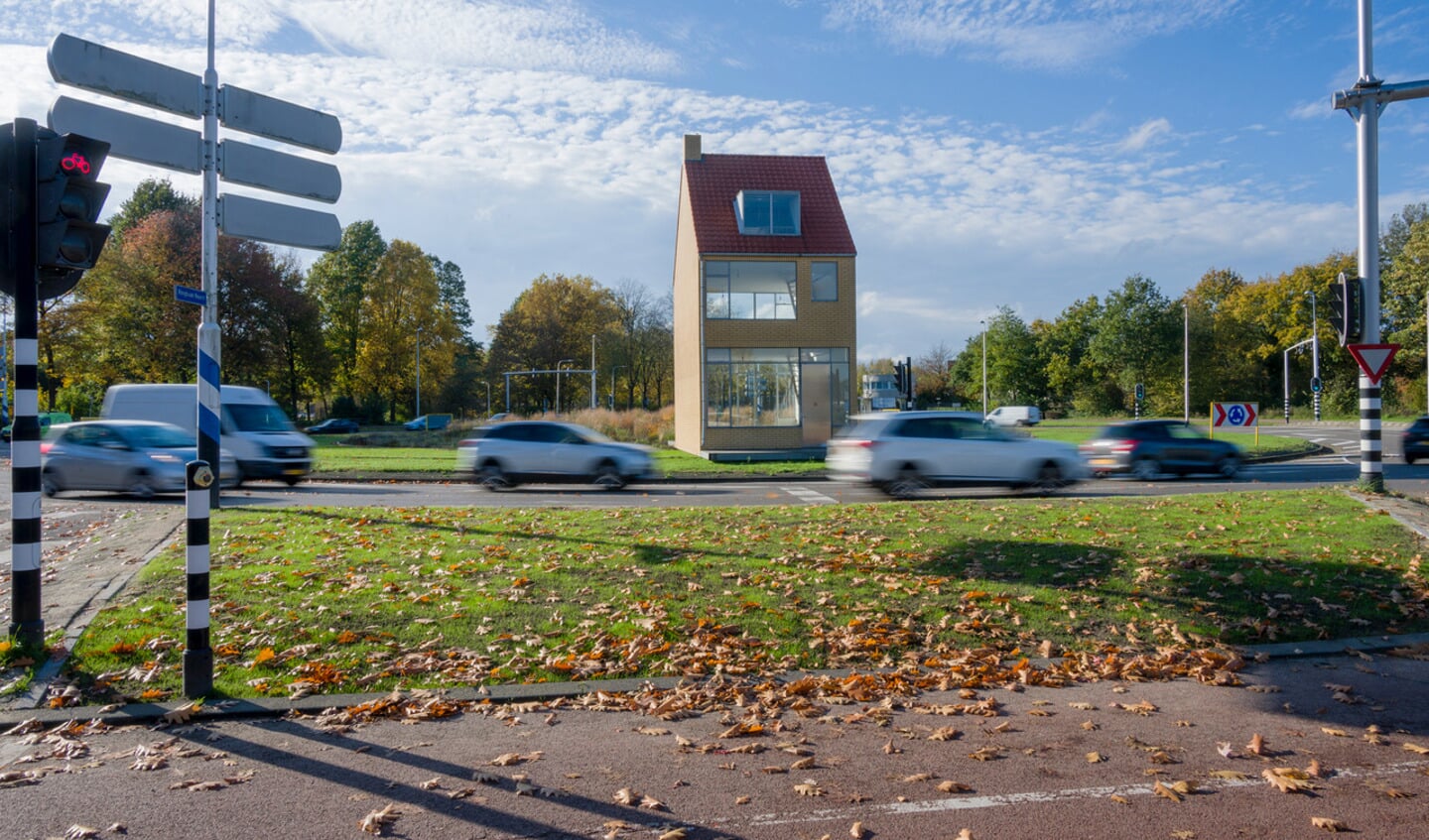 'Draaiend huis' (2008) in Tilburg van John Körmeling