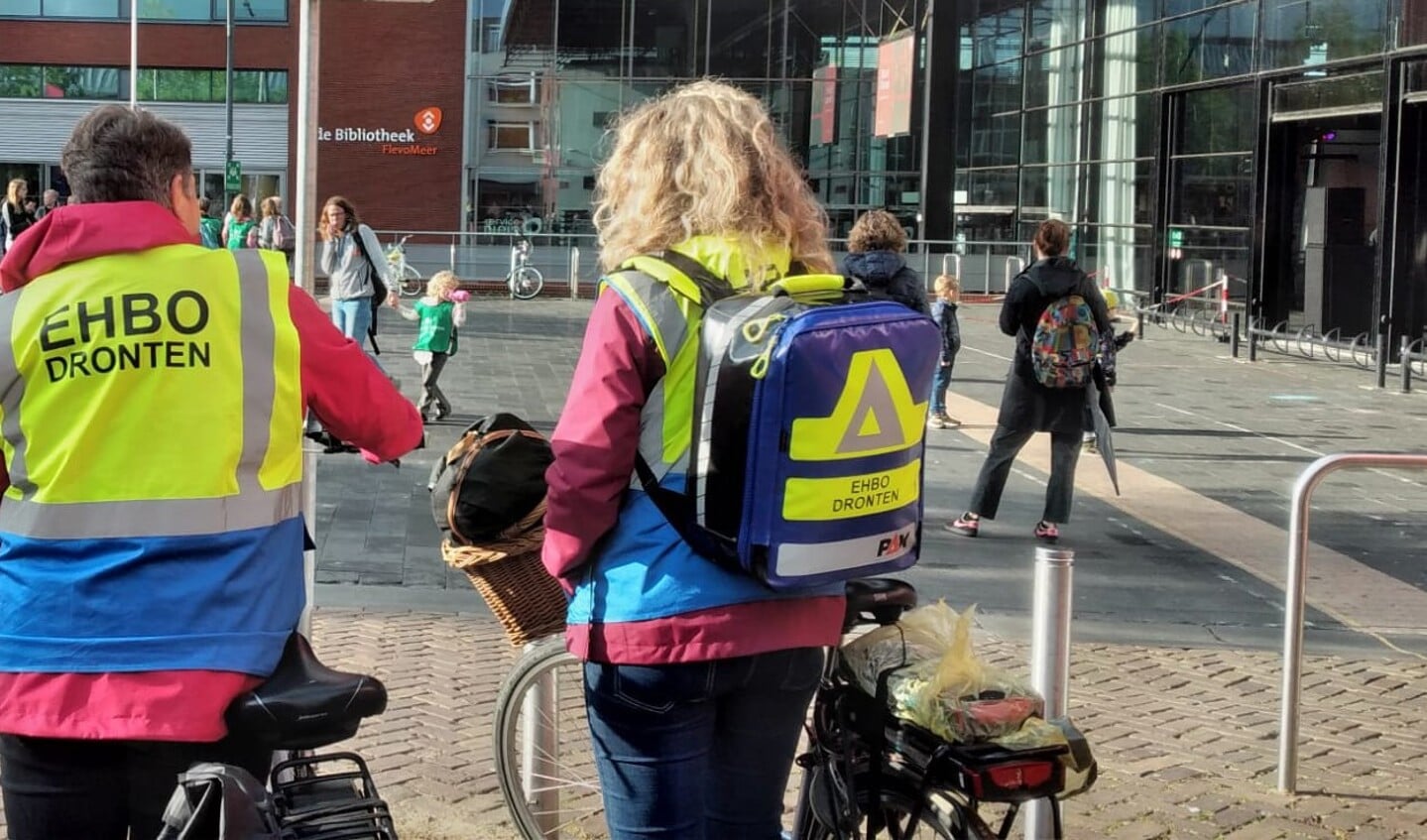 EHBO-ers van de EHBO vereniging Dronten