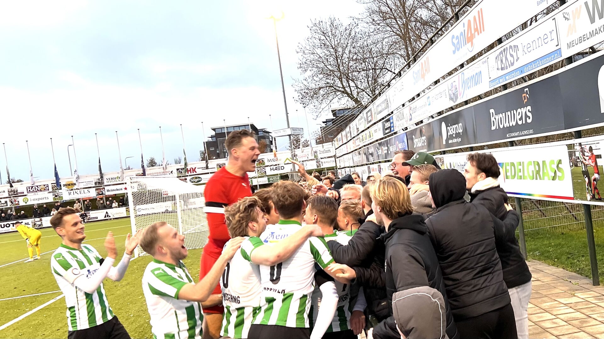 Sportclub Genemuiden kon de eerste competitiehelft vaak feest vieren.