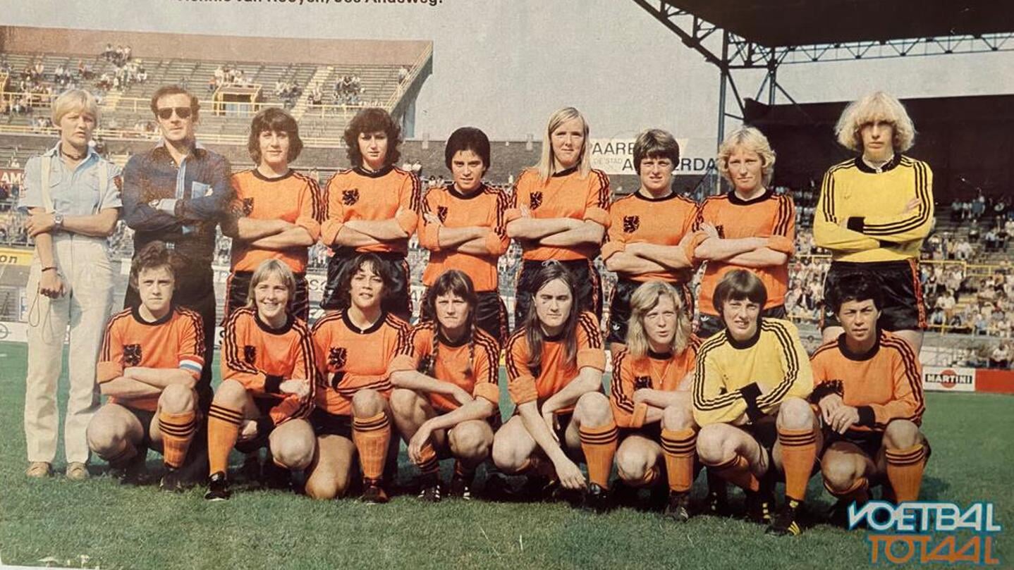 Nederlands dameselftal in 1978