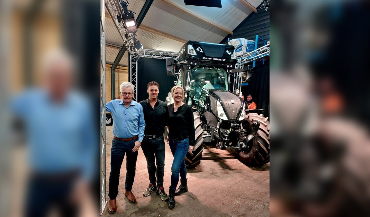 Eerste tractor op waterstof