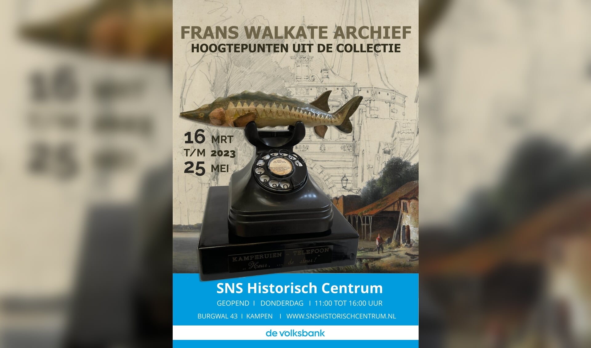 Laatste affiche SNS Historisch Centrum