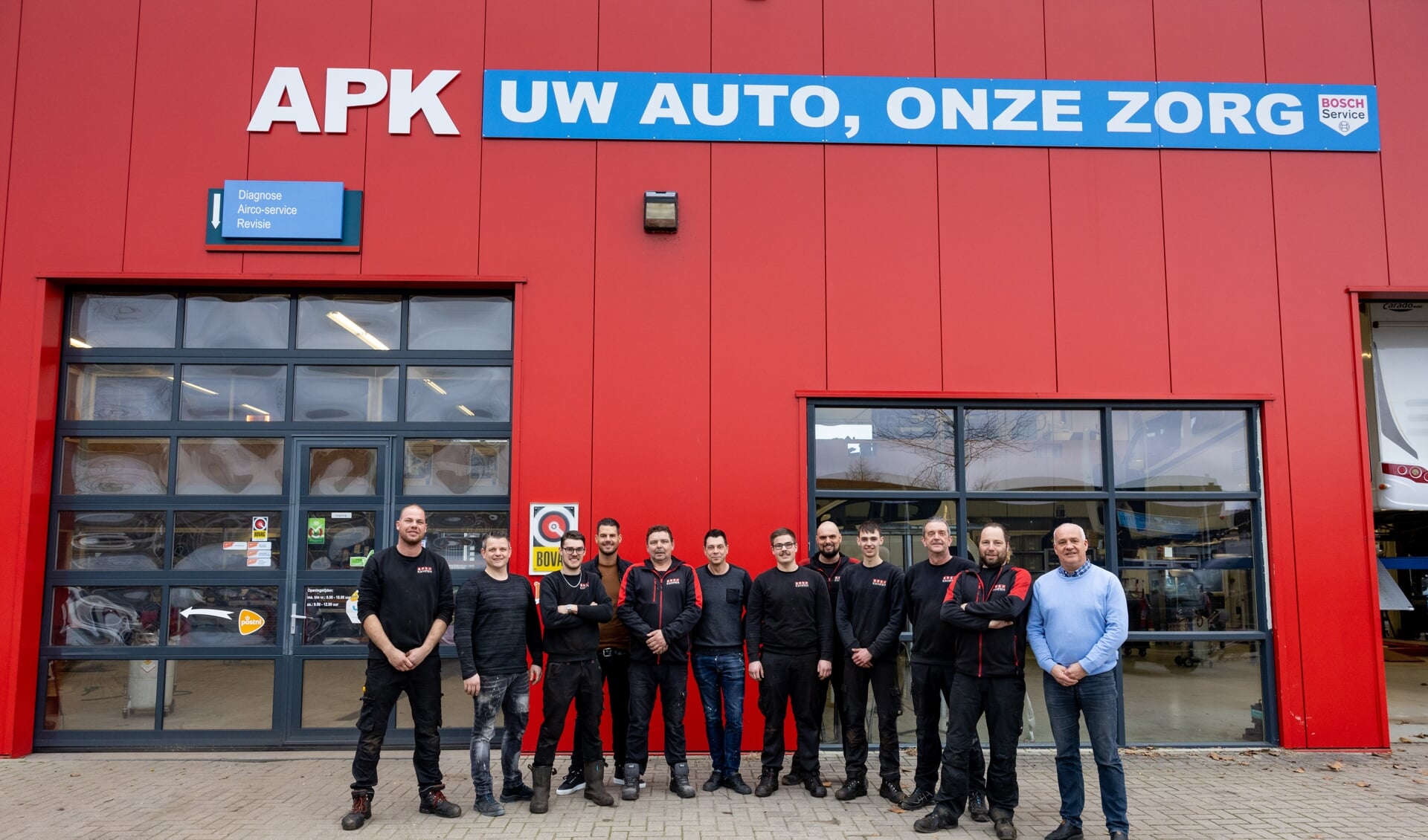 Het team van APK Kampen.