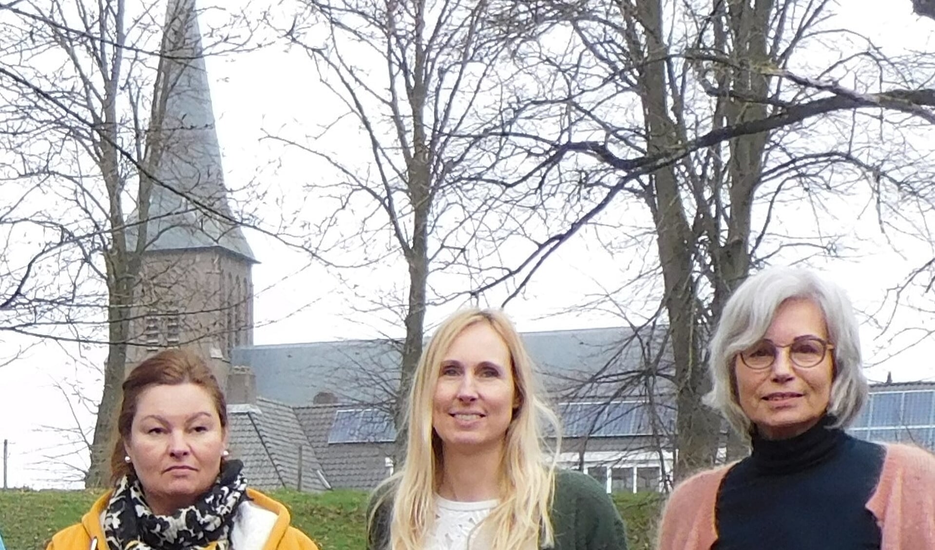 Vlnr: Maureen ten Hoope, Alieke Hoogma en Grietje Feenstra 