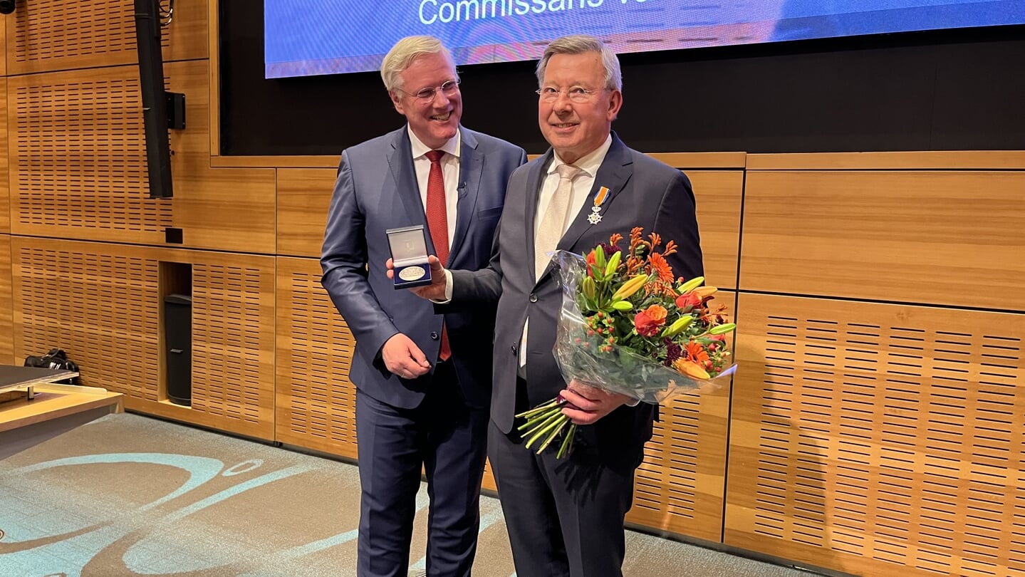 Andries Heidema en Dirk van Dijk (rechts)