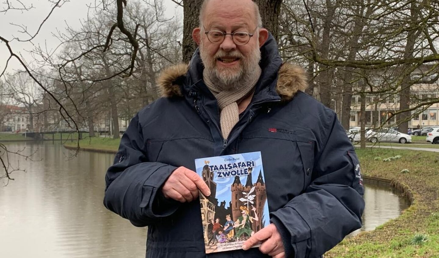 Buist kreeg leuke reacties op zijn nieuwe boek Taalsafari Zwolle.