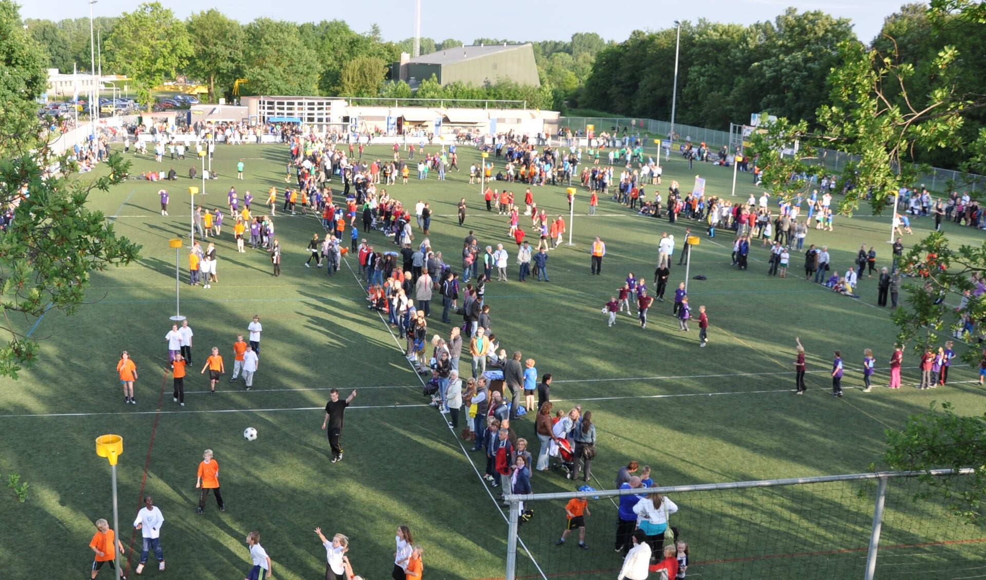 gezelligheid troef bij het schoolkorfbal