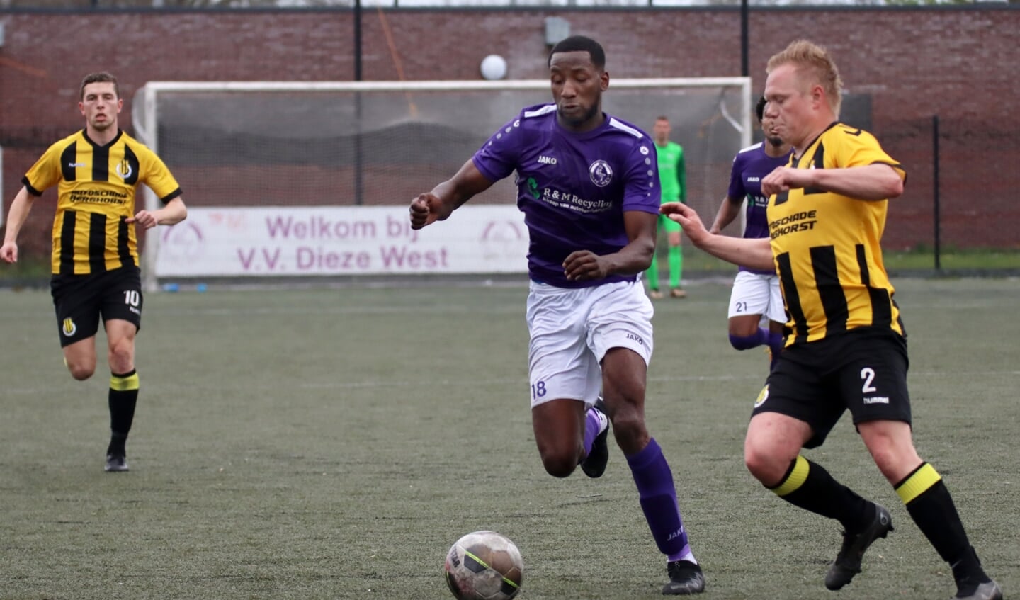 Juntherly Samboe scoorde zaterdag niet tegen Heerde.