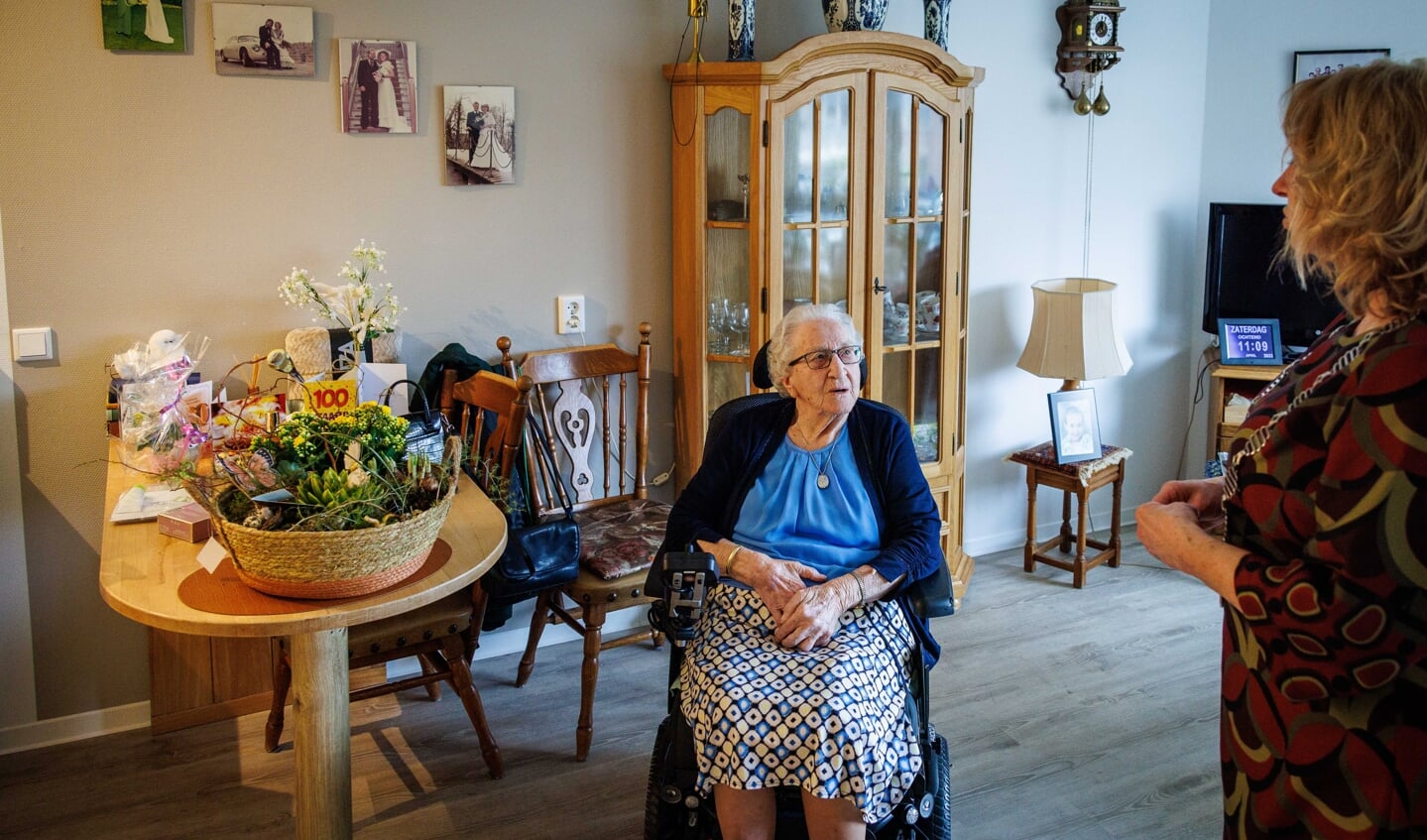 Steenwijk felicitaties voor 100-jarige
