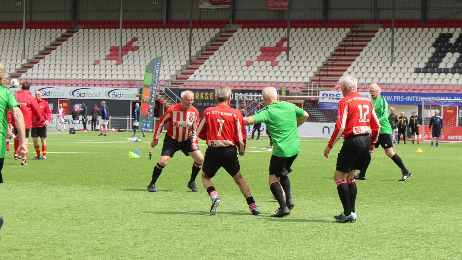 Wedstrijdmoment tegen FC Groningen