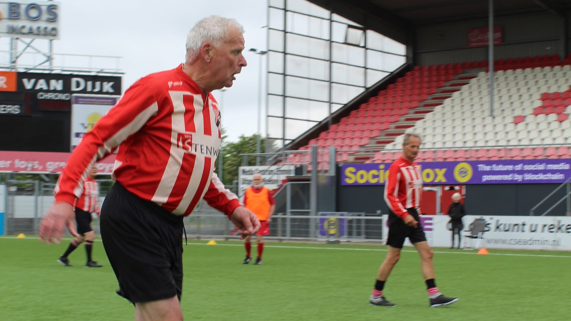 Geert Kremer (links) en Wout Krist zijn basisspelers van vv Steenwijk