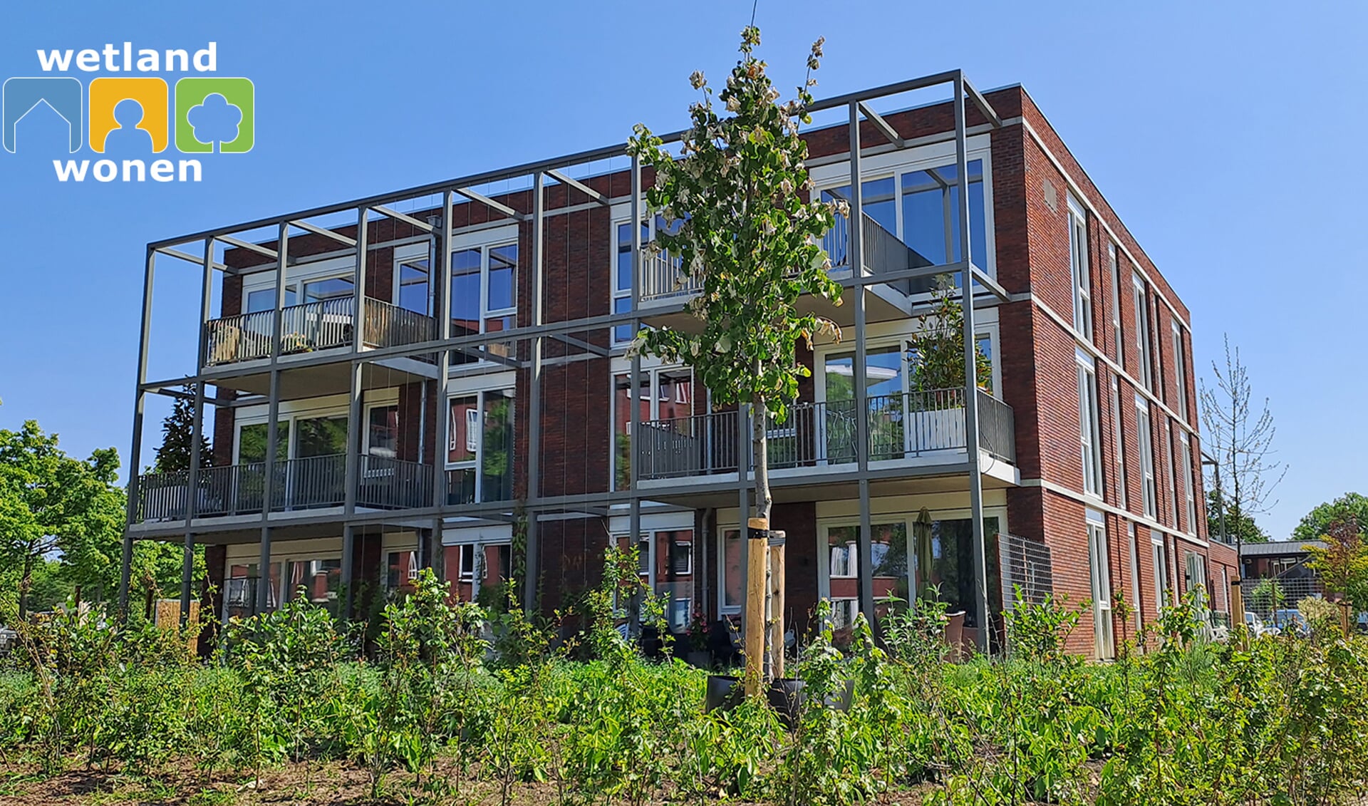 Appartementen aan de Sluisweg in Steenwijk