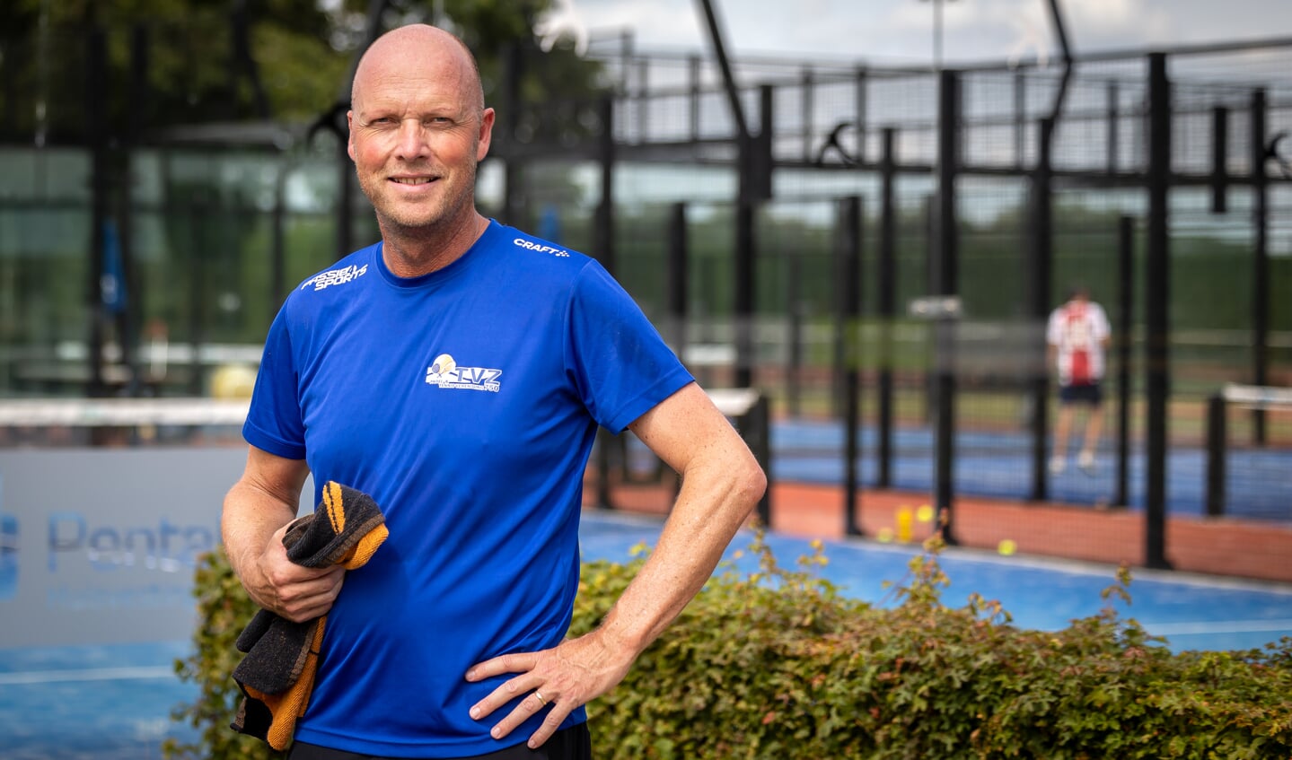 Edwin Oosterhof van TVZ 750: "Ik heb eigenlijk nooit meer een tennisracket aangeraakt."