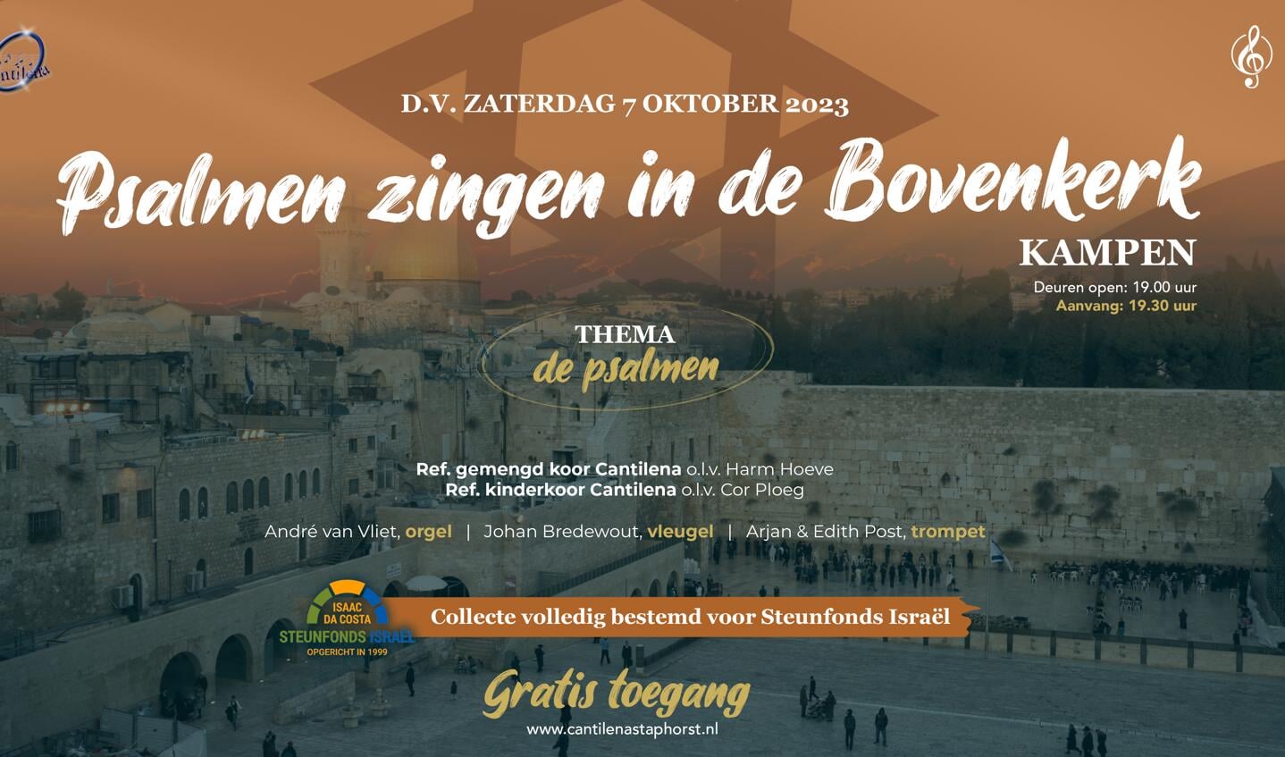 Aankondiging koorconcert