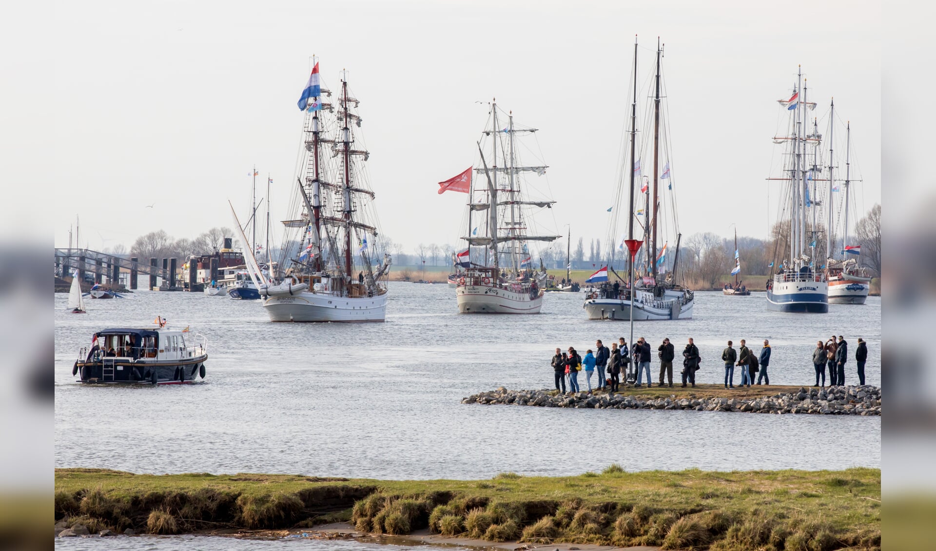 Een archieffoto van Sail in Kampen.