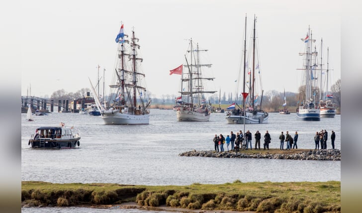 Een archieffoto van Sail in Kampen.