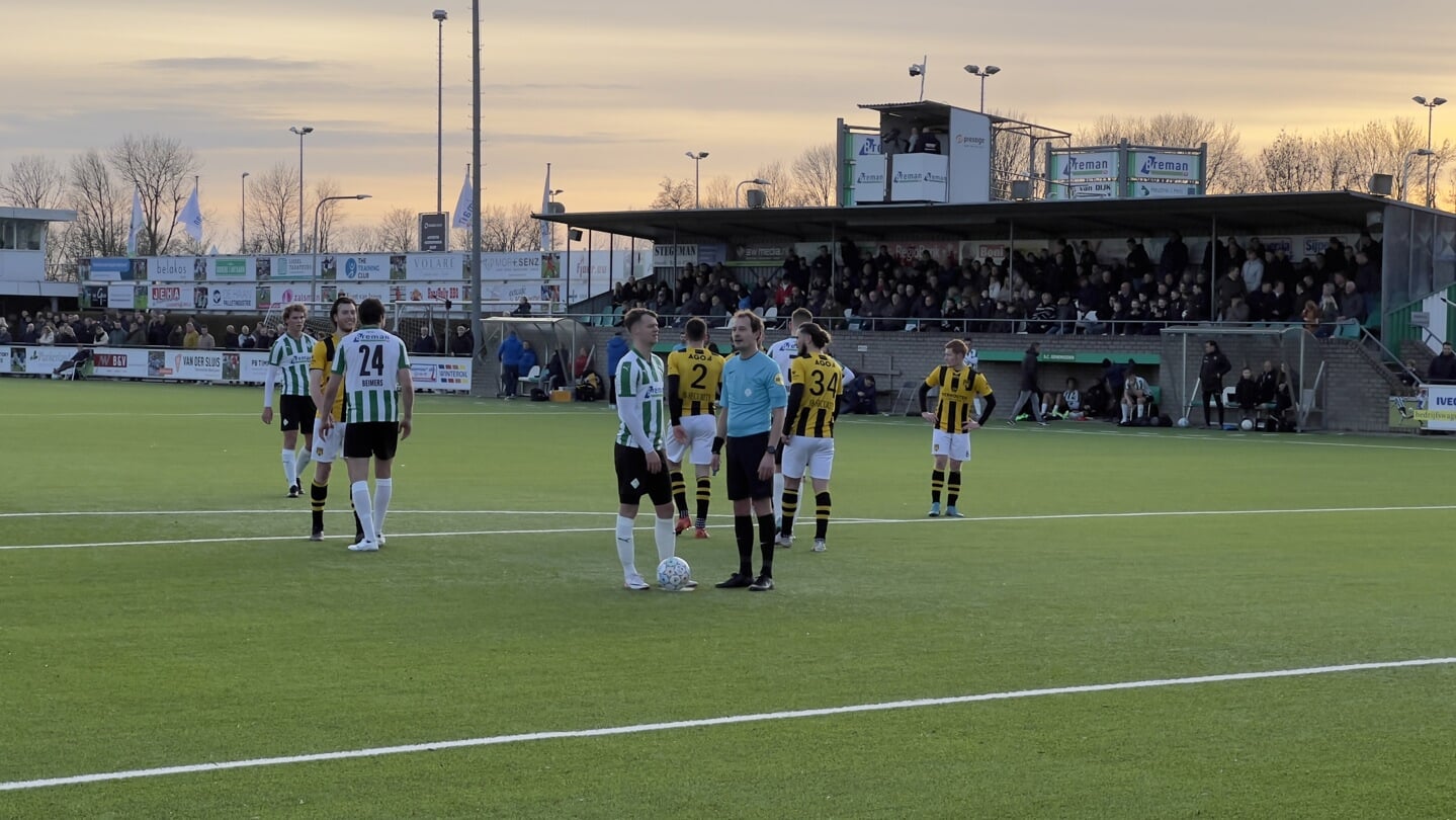 Rutger Etten benutte vorige week een penalty voor Sportclub.