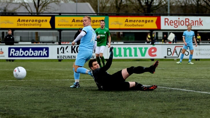 Martijn Eenkhoorn scoorde dit seizoen onder meer bij Harkemase Boys.