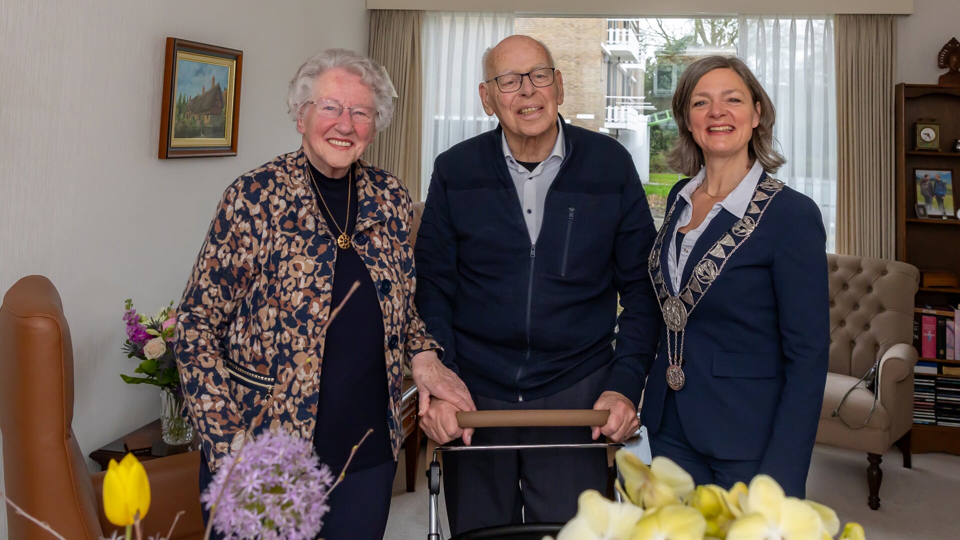 Echtpaar Vegter-Albers 65 jaar getrouwd