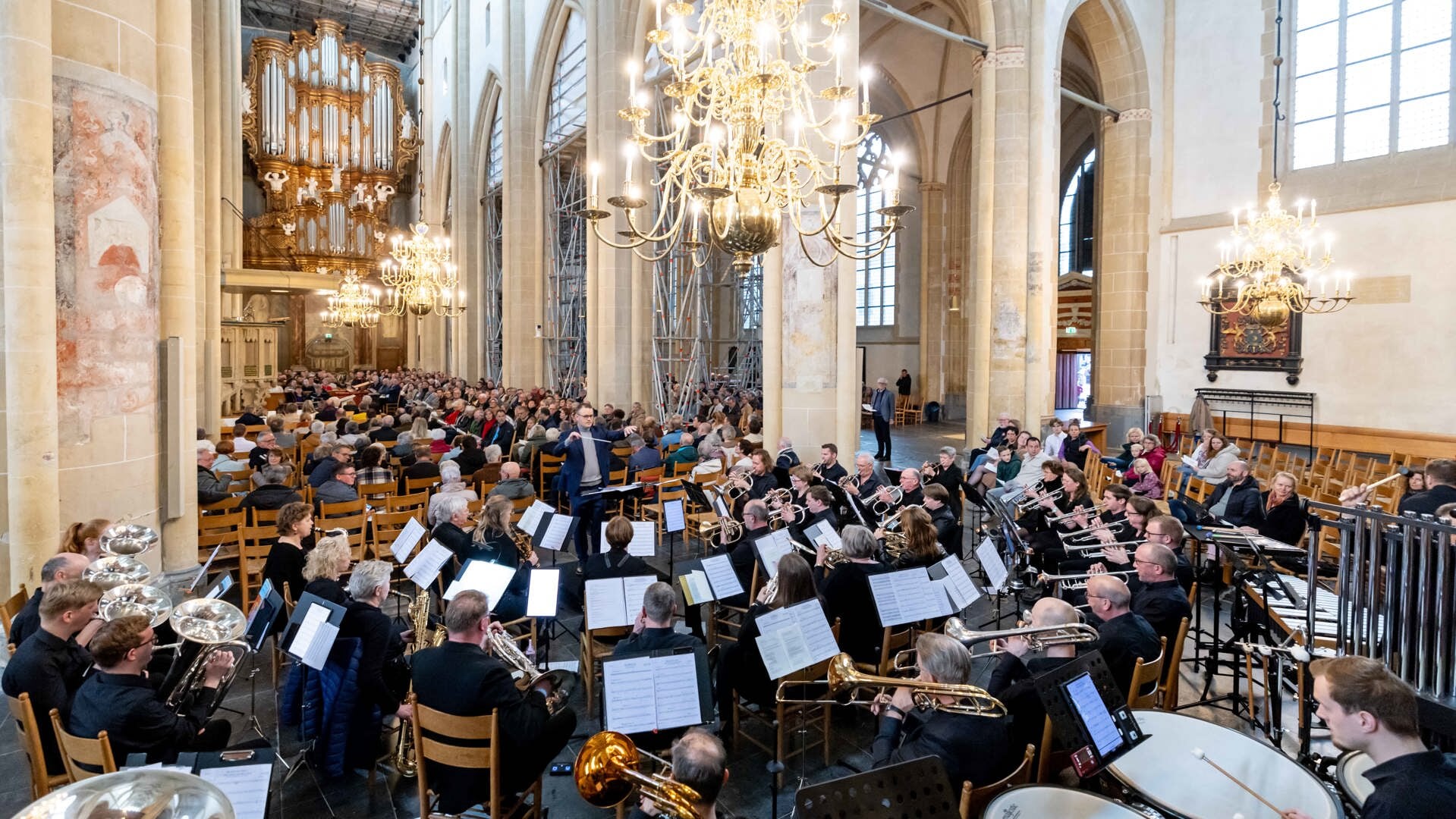 De Bovenkerk Kampen Kerkdiensten Boven-kerkelijke Sail Kampen 2024 zangdienst in de Bovenkerk in Kampen