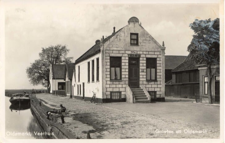 Het Veerhuis rond 1950
