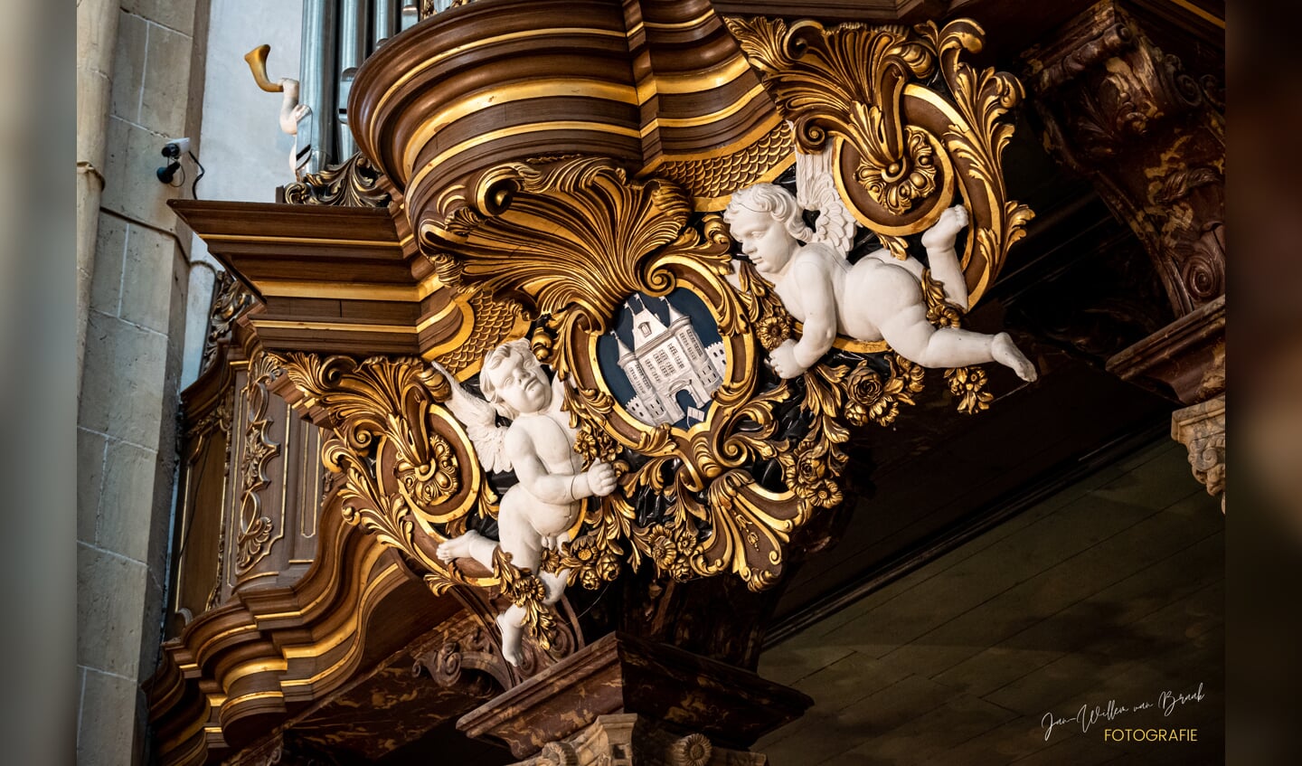 Het orgel van de Bovenkerk van Kampen