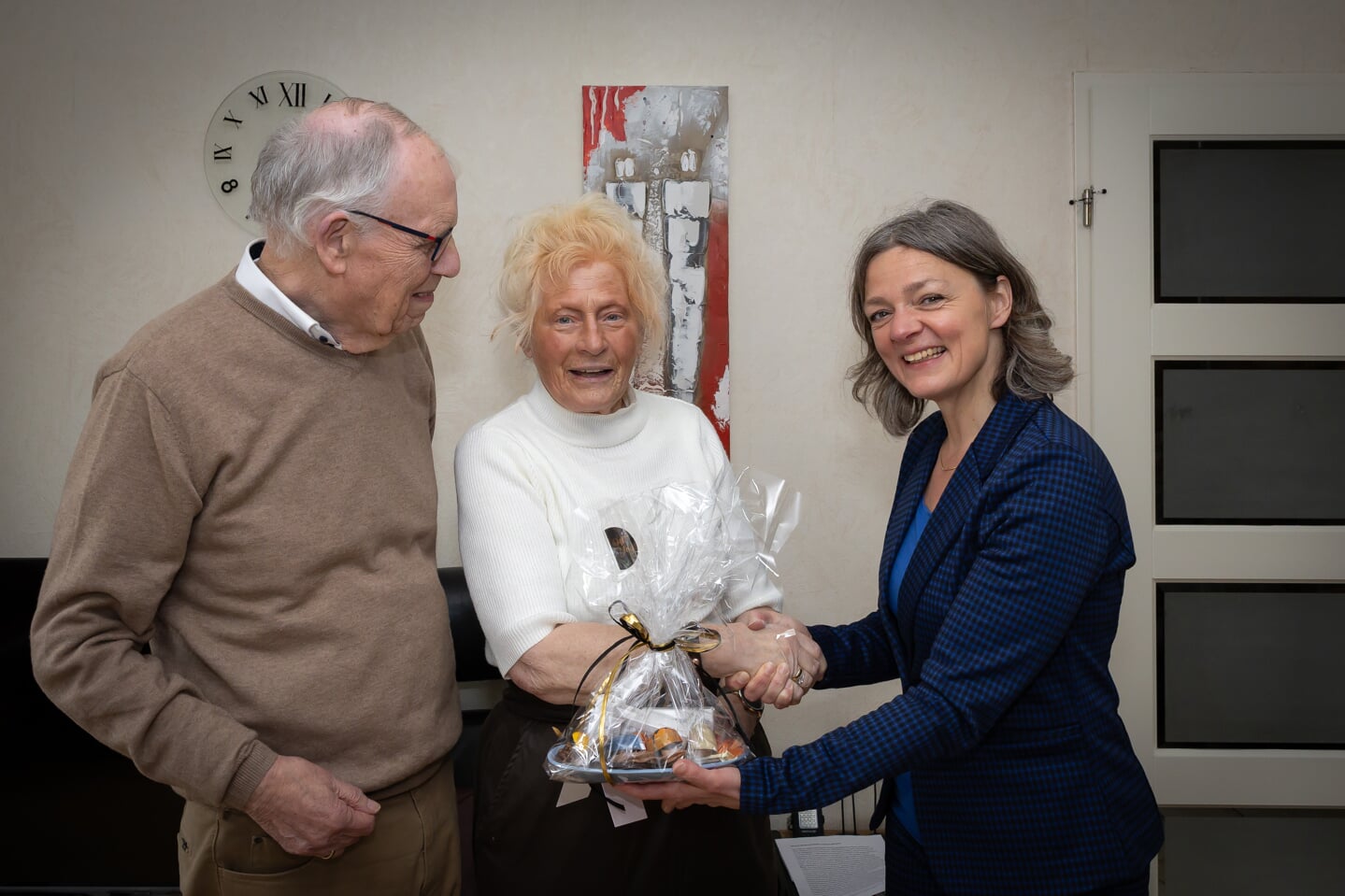 Echtpaar Mooibroek-Mulder 60 jaar getrouwd