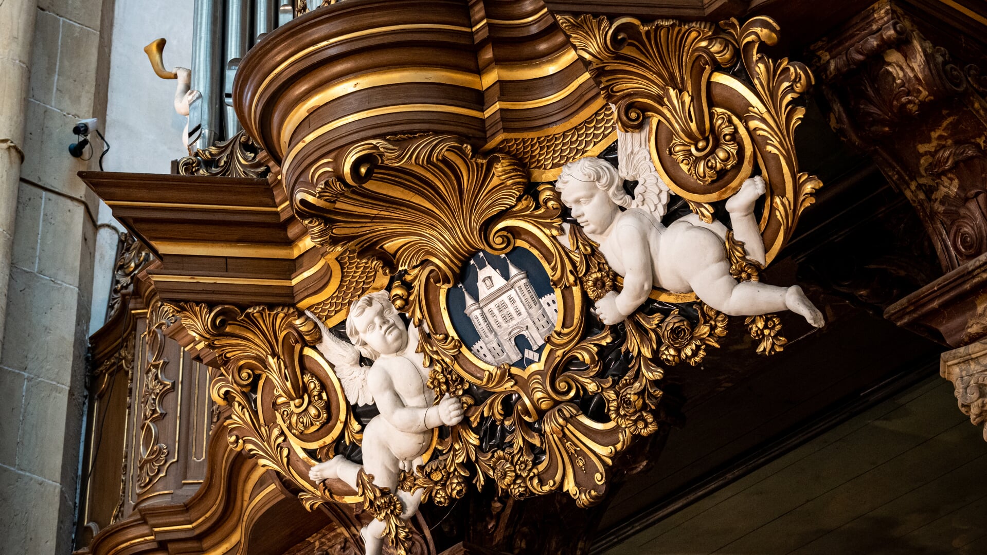 Het orgel van de Bovenkerk van Kampen