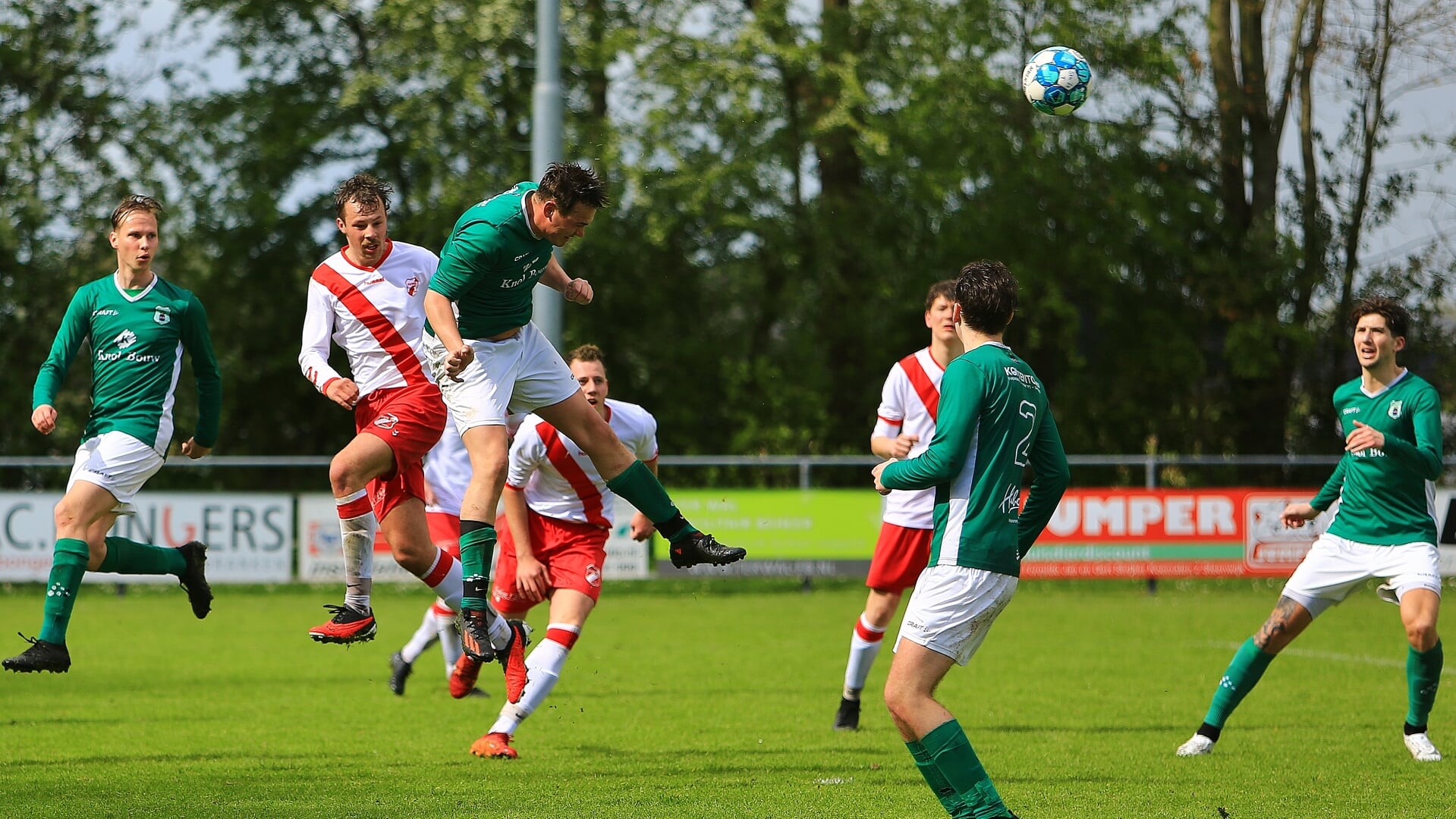 Olympia'28 pakte zaterdag een punt bij SVN.