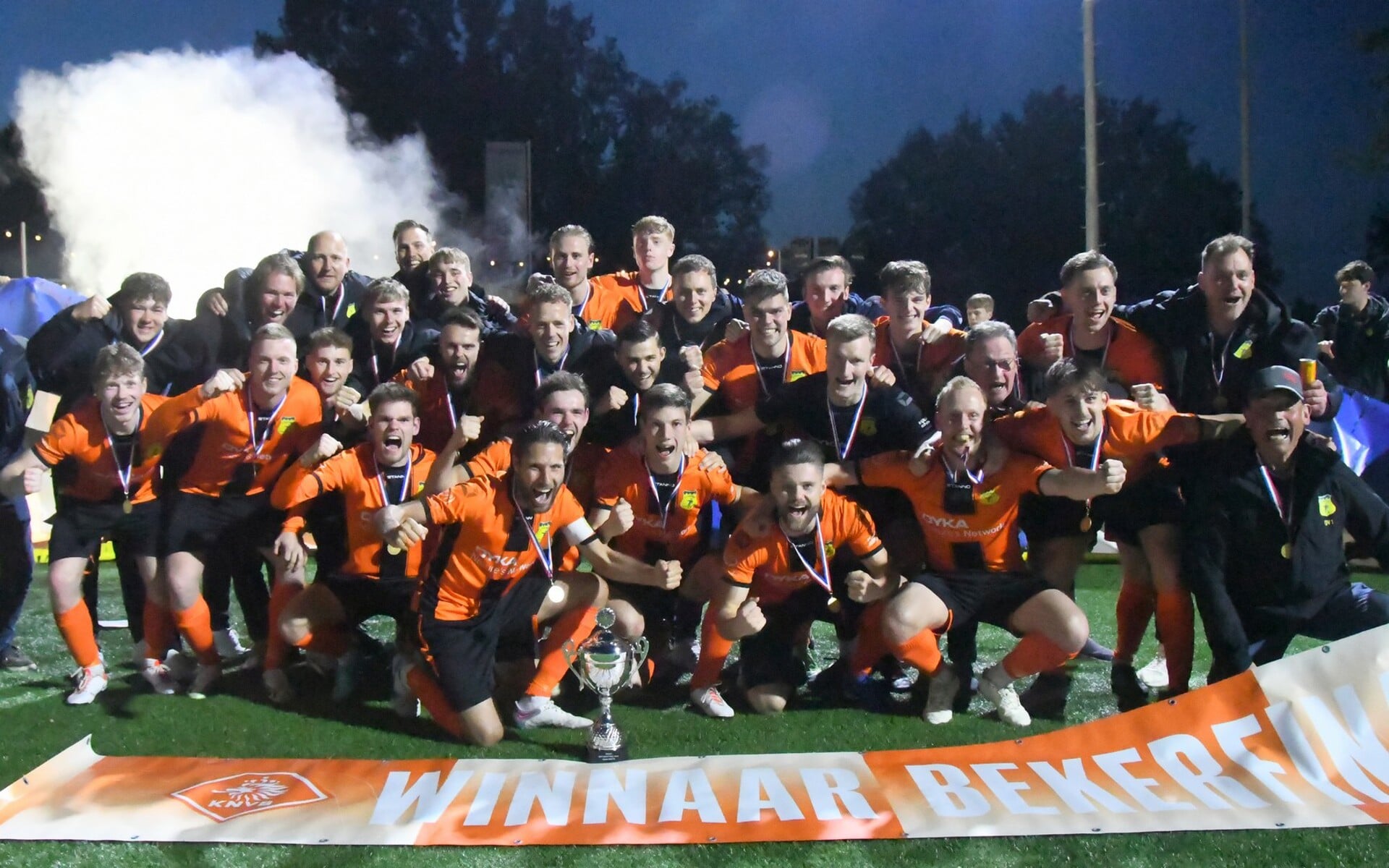 Olde Veste is kampioen van de KNVB Beker 