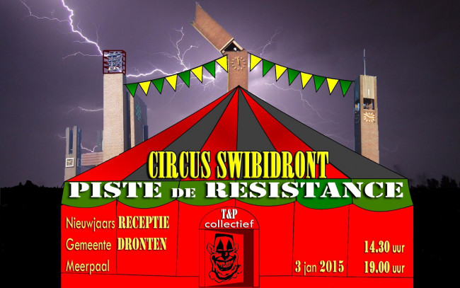 Swifterbant brengt circus naar nieuwjaarsreceptie gemeente
