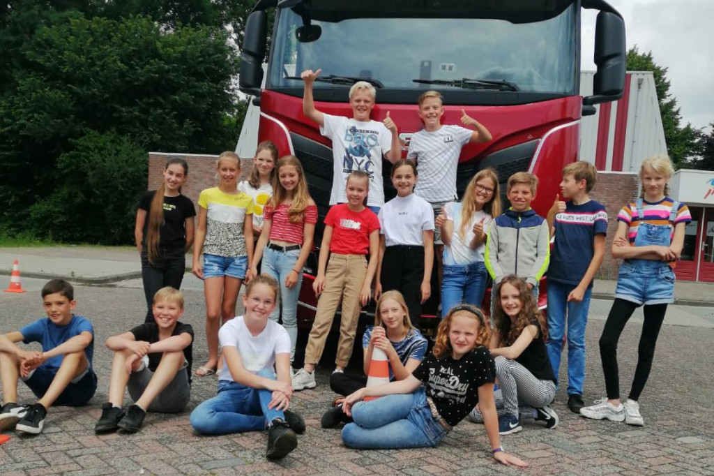 Groep 8 van Het Kompas.