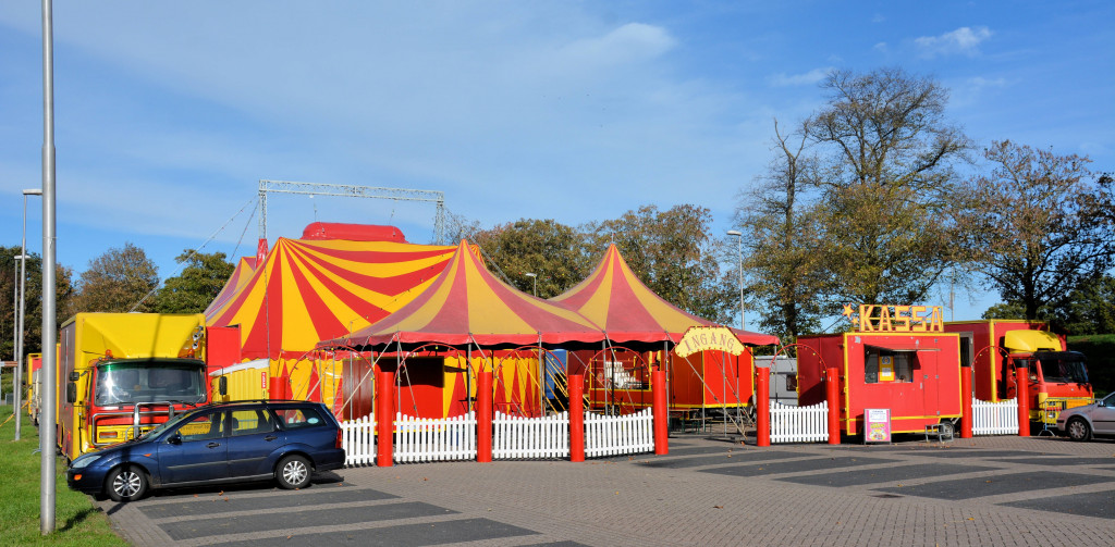 Circus Barani strijkt neer in Zeewolde