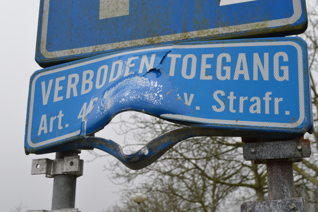 Vuurwerkschade in Dronten.