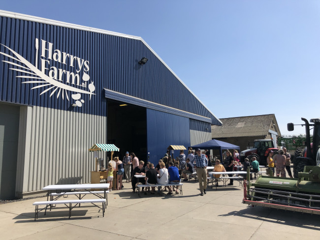 Open dag bij Harrysfarm.