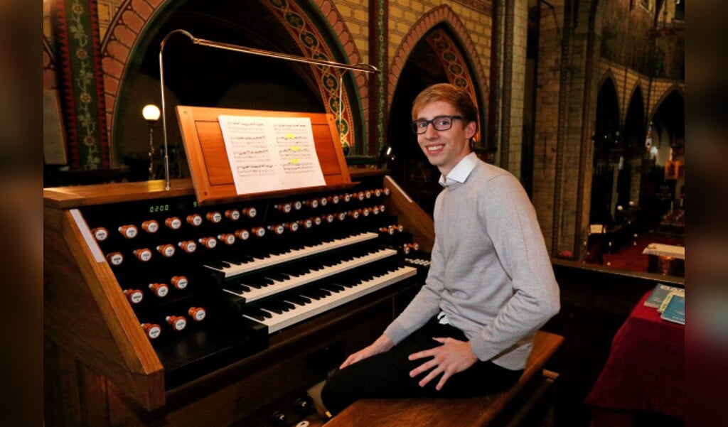 Gert van Hoef geeft orgelconcert in Hasselt