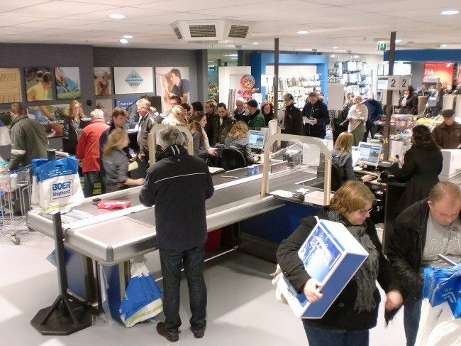 Boer Staphorst in actie voor Voedselbank