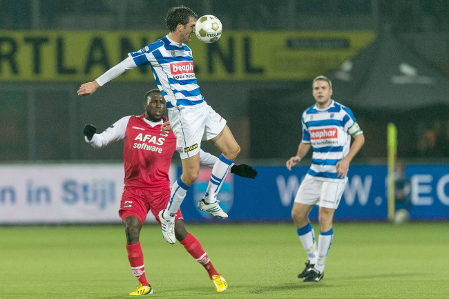 Ongelukkige wedstrijd Aafjes kost PEC Zwolle dure punten 